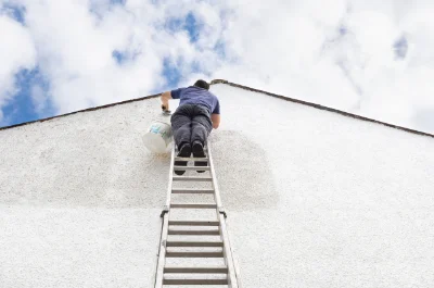 Peinture extérieure aux Matelles — façades et ravalement